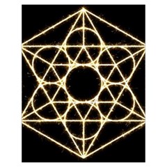 Sacred Geometry: Metatron Toiletries Pouch from ArtsNow.com Back