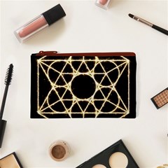 Sacred Geometry: Metatron Cosmetic Bag (XS) from ArtsNow.com Front