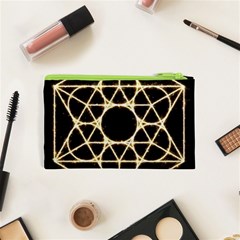 Sacred Geometry: Metatron Cosmetic Bag (XS) from ArtsNow.com Back