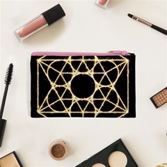 Sacred Geometry: Metatron Cosmetic Bag (XS) from ArtsNow.com Back