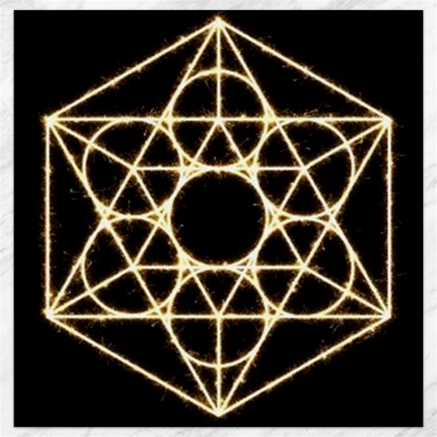 Sacred Geometry: Metatron Canvas 12  x 12  from ArtsNow.com 11.4 x11.56  Canvas - 1