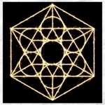 Sacred Geometry: Metatron Canvas 16  x 16 