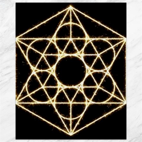 Sacred Geometry: Metatron Canvas 16  x 20  from ArtsNow.com 15.75 x19.29  Canvas - 1