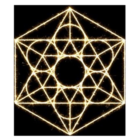 Sacred Geometry: Metatron Duvet Cover (California King Size) from ArtsNow.com Duvet Quilt