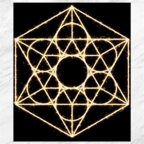 Sacred Geometry: Metatron Canvas 20  x 24  from ArtsNow.com 19.57 x23.15  Canvas - 1