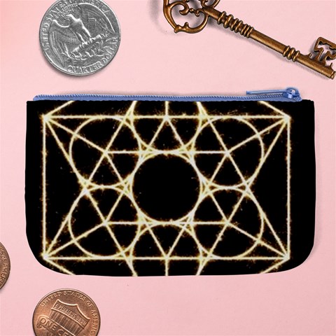 Sacred Geometry: Metatron Large Coin Purse from ArtsNow.com Back
