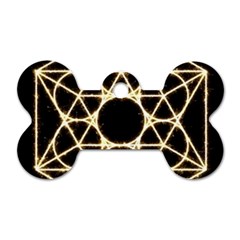 Sacred Geometry: Metatron Dog Tag Bone (Two Sides) from ArtsNow.com Back
