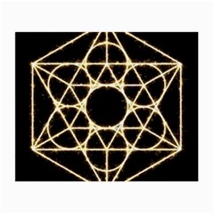 Sacred Geometry: Metatron Small Glasses Cloth (2 Sides) from ArtsNow.com Back