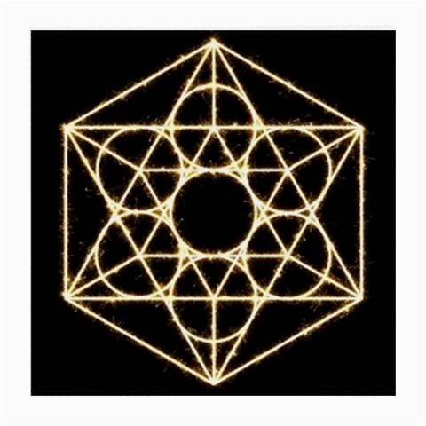 Sacred Geometry: Metatron Medium Glasses Cloth from ArtsNow.com Front