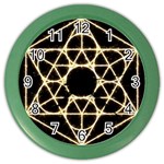 Sacred Geometry: Metatron Color Wall Clock