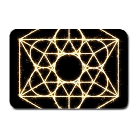 Sacred Geometry: Metatron Plate Mat from ArtsNow.com 18 x12  Plate Mat