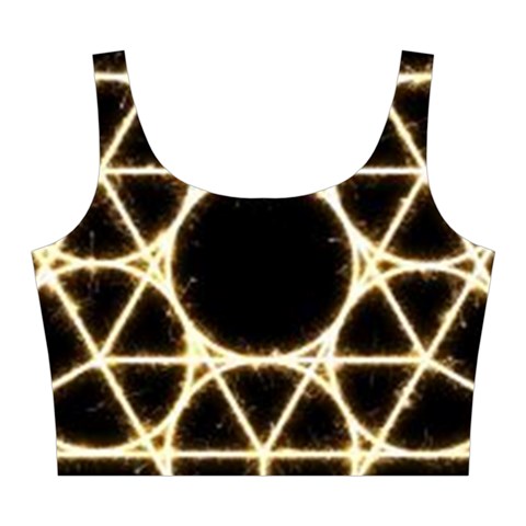 Sacred Geometry: Metatron Midi Sleeveless Dress from ArtsNow.com Top Back