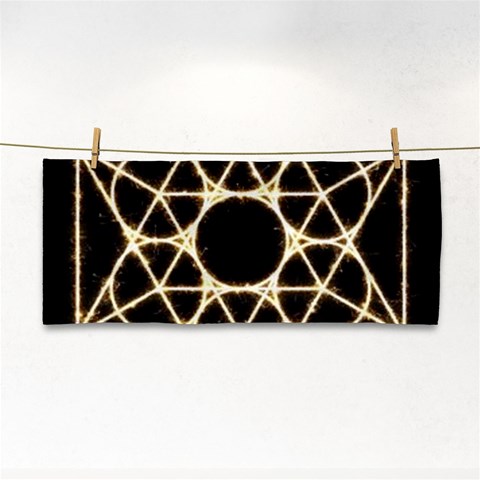 Sacred Geometry: Metatron Hand Towel from ArtsNow.com Front