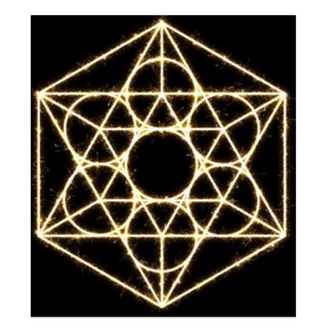 Sacred Geometry: Metatron Duvet Cover (King Size) from ArtsNow.com Duvet Quilt
