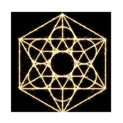 Sacred Geometry: Metatron Duvet Cover Double Side (Full/ Double Size) from ArtsNow.com Back