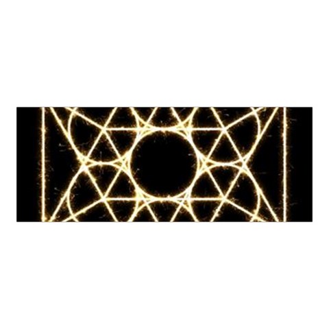 Sacred Geometry: Metatron Boyleg Halter Swimsuit  from ArtsNow.com Front Top