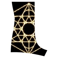 Sacred Geometry: Metatron Boyleg Halter Swimsuit  from ArtsNow.com Back Right