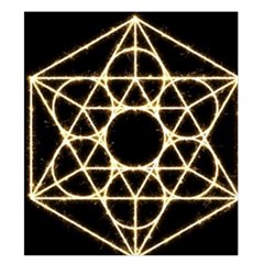 Sacred Geometry: Metatron Duvet Cover Double Side (King Size) from ArtsNow.com Back