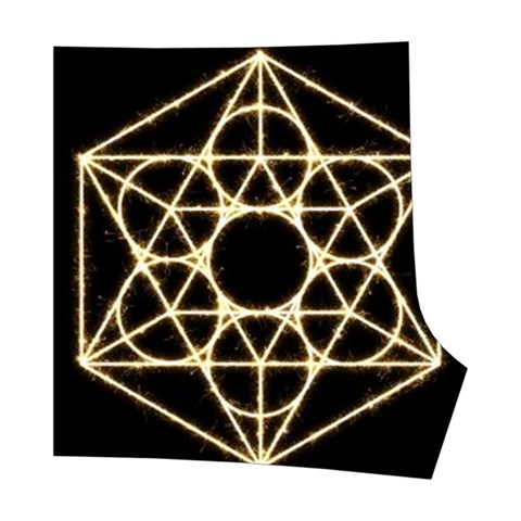 Sacred Geometry: Metatron Boyleg Bikini Wrap Bottoms from ArtsNow.com Front Right
