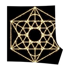Sacred Geometry: Metatron Boyleg Bikini Wrap Bottoms from ArtsNow.com Front Right