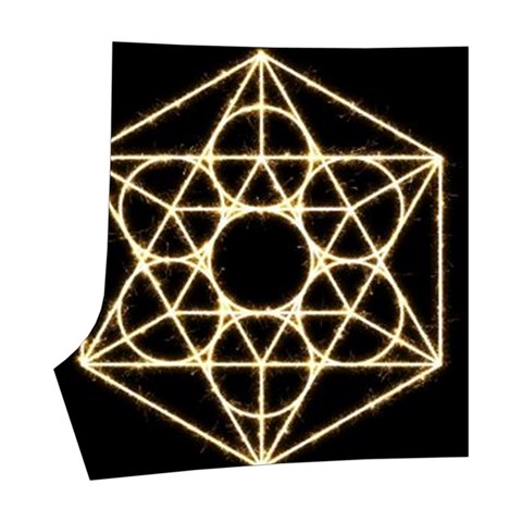 Sacred Geometry: Metatron Boyleg Bikini Wrap Bottoms from ArtsNow.com Front Left