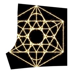 Sacred Geometry: Metatron Boyleg Bikini Wrap Bottoms from ArtsNow.com Back Right
