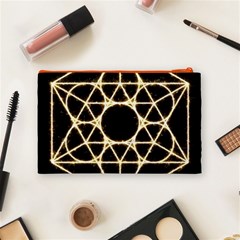 Sacred Geometry: Metatron Cosmetic Bag (Medium) from ArtsNow.com Back