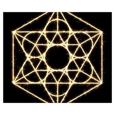 Sacred Geometry: Metatron Medium Tote Bag from ArtsNow.com Front