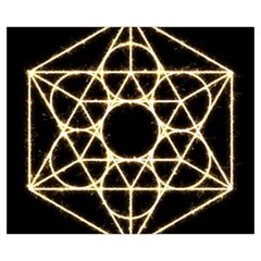 Sacred Geometry: Metatron Medium Tote Bag from ArtsNow.com Back