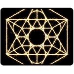 Sacred Geometry: Metatron Fleece Blanket (Medium)