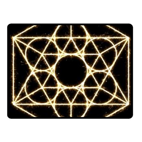 Sacred Geometry: Metatron Fleece Blanket (Small) from ArtsNow.com 50 x40  Blanket Front