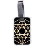 Sacred Geometry: Metatron Luggage Tag (two sides)