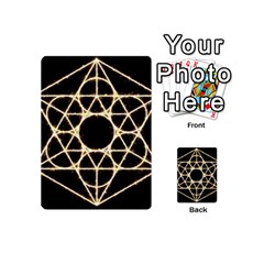 Sacred Geometry: Metatron Playing Cards 54 Designs (Mini) from ArtsNow.com Back