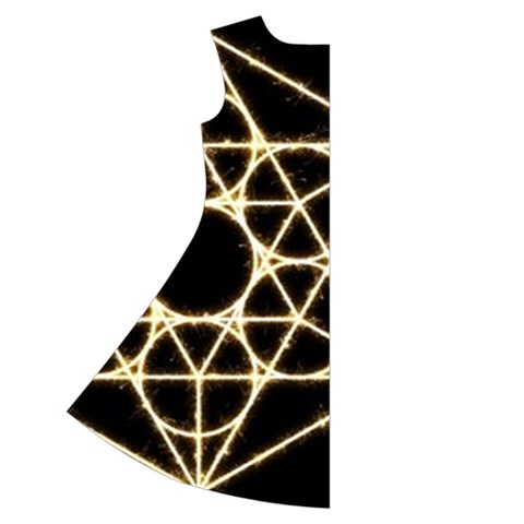 Sacred Geometry: Metatron Short Sleeve V Back Left