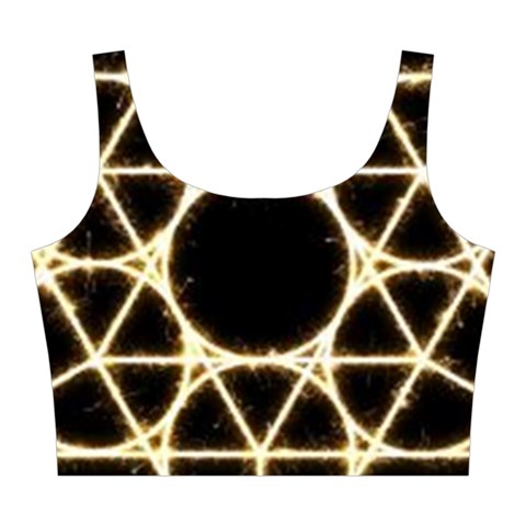 Sacred Geometry: Metatron Midi Sleeveless Dress from ArtsNow.com Top Front