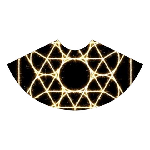 Sacred Geometry: Metatron Midi Sleeveless Dress from ArtsNow.com Skirt Front