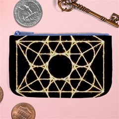Sacred Geometry: Metatron Large Coin Purse from ArtsNow.com Front