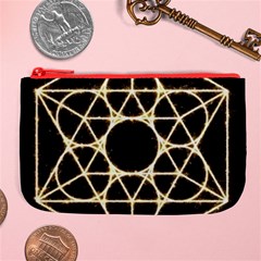 Sacred Geometry: Metatron Large Coin Purse from ArtsNow.com Front