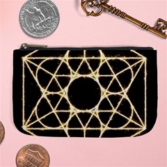 Sacred Geometry: Metatron Large Coin Purse from ArtsNow.com Front