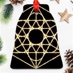 Sacred Geometry: Metatron Bell Ornament (Two Sides)