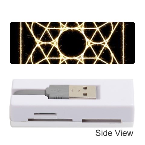 Sacred Geometry: Metatron Memory Card Reader (Stick) from ArtsNow.com Front
