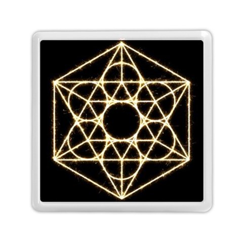 Sacred Geometry: Metatron Memory Card Reader (Square) from ArtsNow.com Front