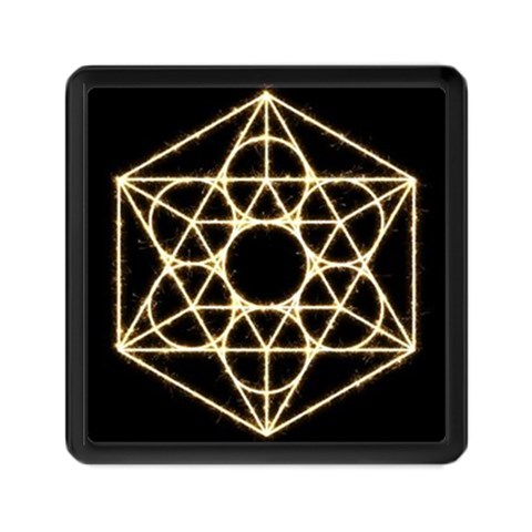 Sacred Geometry: Metatron Memory Card Reader (Square) from ArtsNow.com Front
