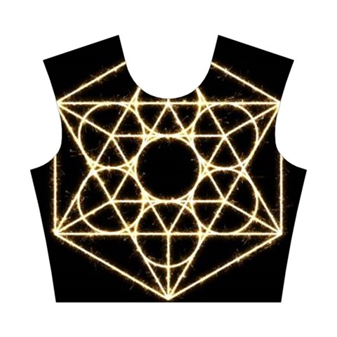 Sacred Geometry: Metatron Cotton Crop Top from ArtsNow.com Front