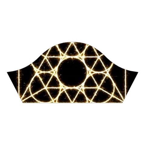 Sacred Geometry: Metatron Cotton Crop Top from ArtsNow.com Right Sleeve