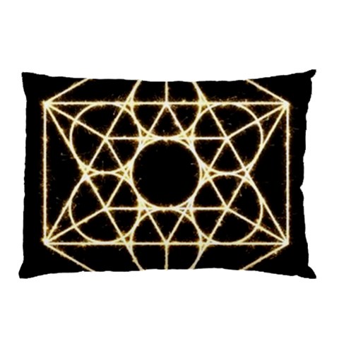 Sacred Geometry: Metatron Pillow Case (Two Sides) from ArtsNow.com Front