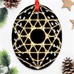 Sacred Geometry: Metatron Ornament (Oval Filigree)