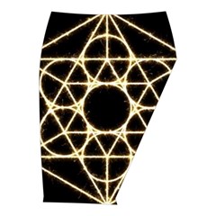 Sacred Geometry: Metatron Midi Wrap Pencil Skirt from ArtsNow.com  Front Right 