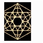 Sacred Geometry: Metatron Small Garden Flag (Two Sides)