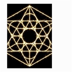 Sacred Geometry: Metatron Small Garden Flag (Two Sides) from ArtsNow.com Back